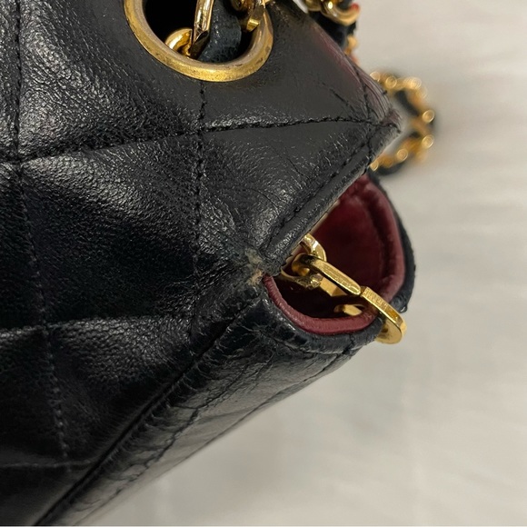 Vintage Chanel Round Half Moon Flap - Picture 13 of 13